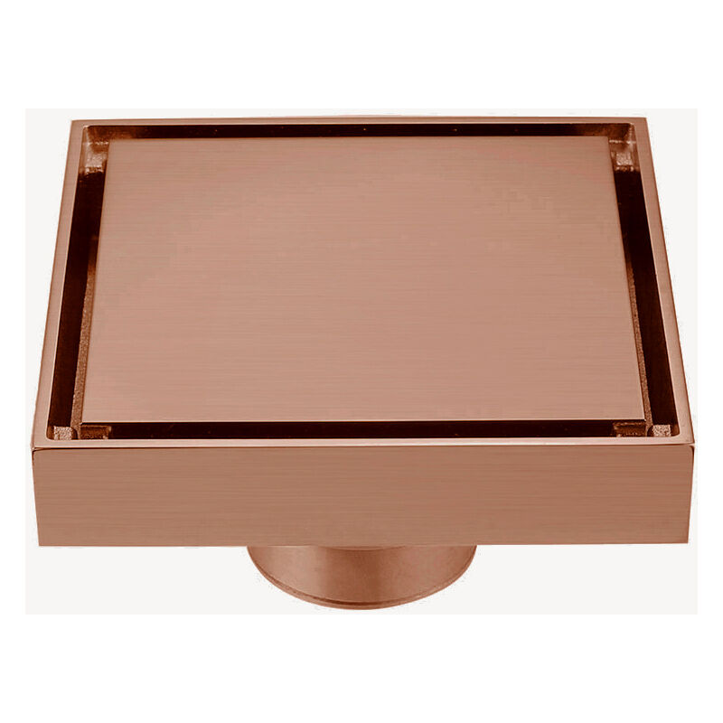 Kroos ® - Siphon de sol carré - Or rose brossé