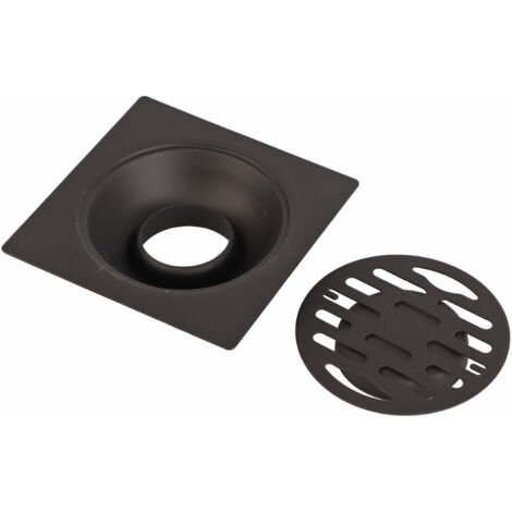 Siphon de Sol en Acier Inoxydable pour Salle de Bain et Machine à Laver – Conception Double Couche pour la Prévention des Résidus (Siphon de Sol Ordinaire)