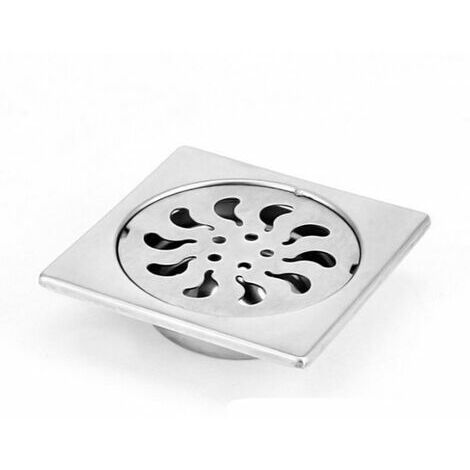 Siphon De Sol Inox 100X100 Mm-Sortie Verticale