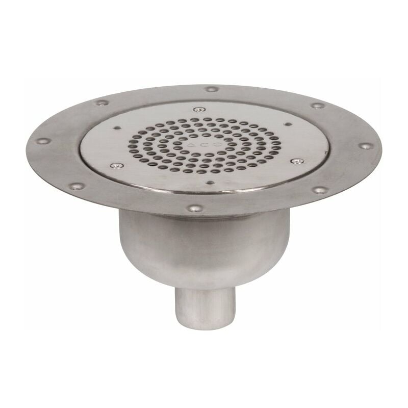 ACO - Siphon de sol inox - Pour sols souples