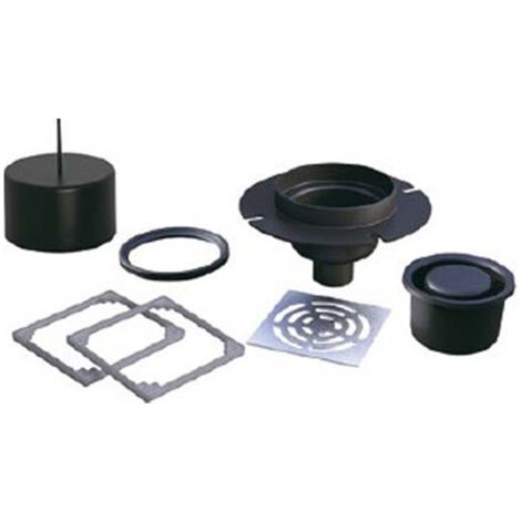 Siphon de sol Rotaflux NF sortie verticale sans évacuation secondaire - Lazer