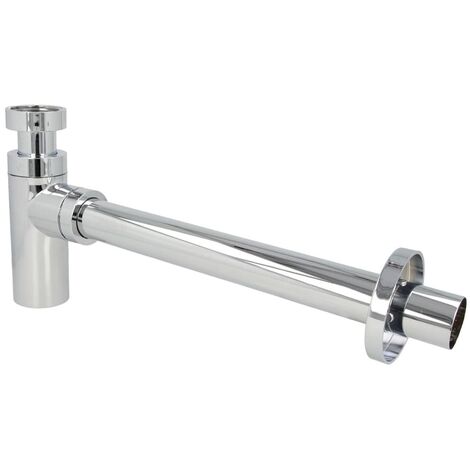 Siphon design 1 1/4 x 32 mm plastique chromé