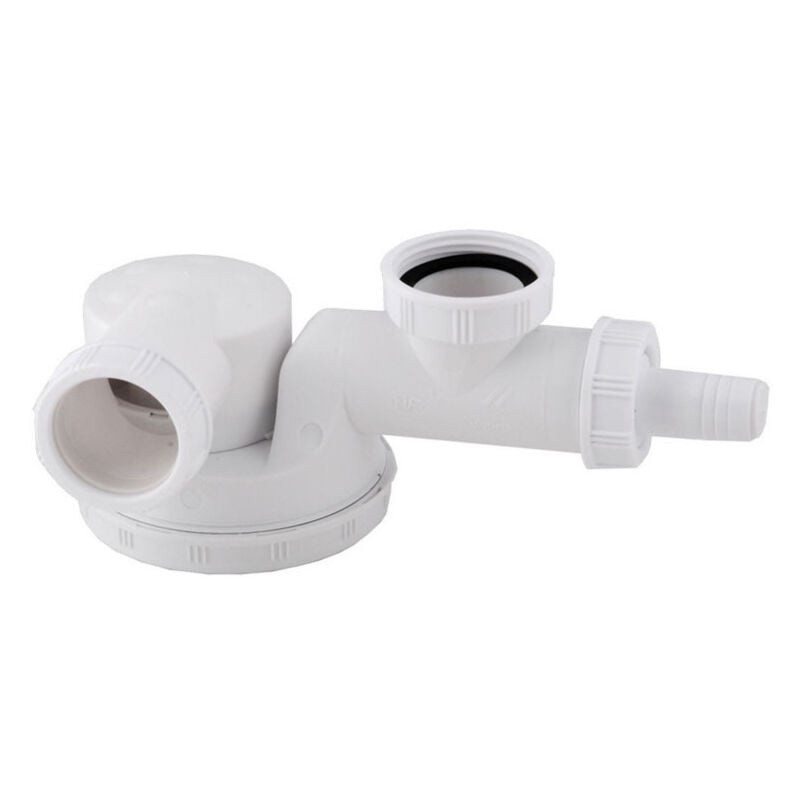 Wirquin - Siphon bas simple pour évier escape 6/4'' x 40 mm entrée lave-vaisselle