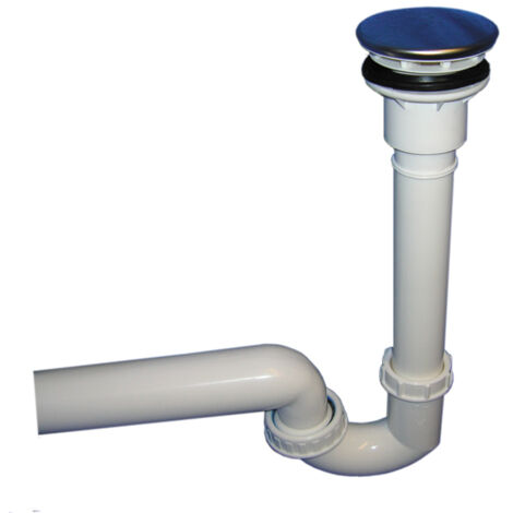 Siphon DN50x60-65mm avec joint, par exemple pour évier Duore de Ideal Standard