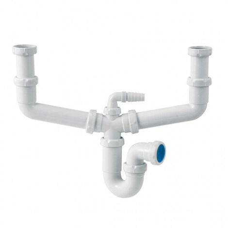 SIPHON DOUBLE POUR ÉVIER S-50 - 1''1/2
