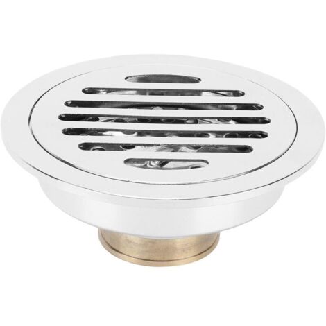 Siphon Douche, Drain de Sol de Salle de Bain Rond e Drain de Sol Déodorant Fournitures de Salle de Bain pour la Maison de Salle de Bain 10cm