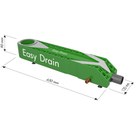 Siphon Easy Drain WTW système de récupération de chaleur kiwa sans Multi gouttière/ Multi Aqua bac