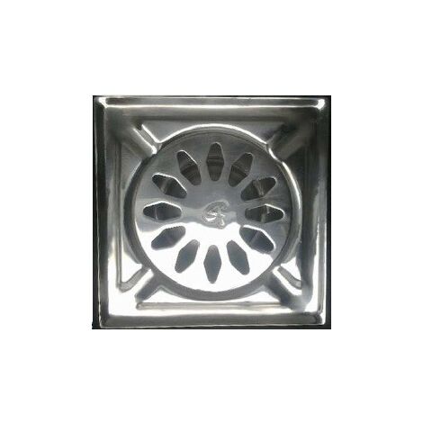 Siphon en acier inoxydable Dimensions : 30x30 mm