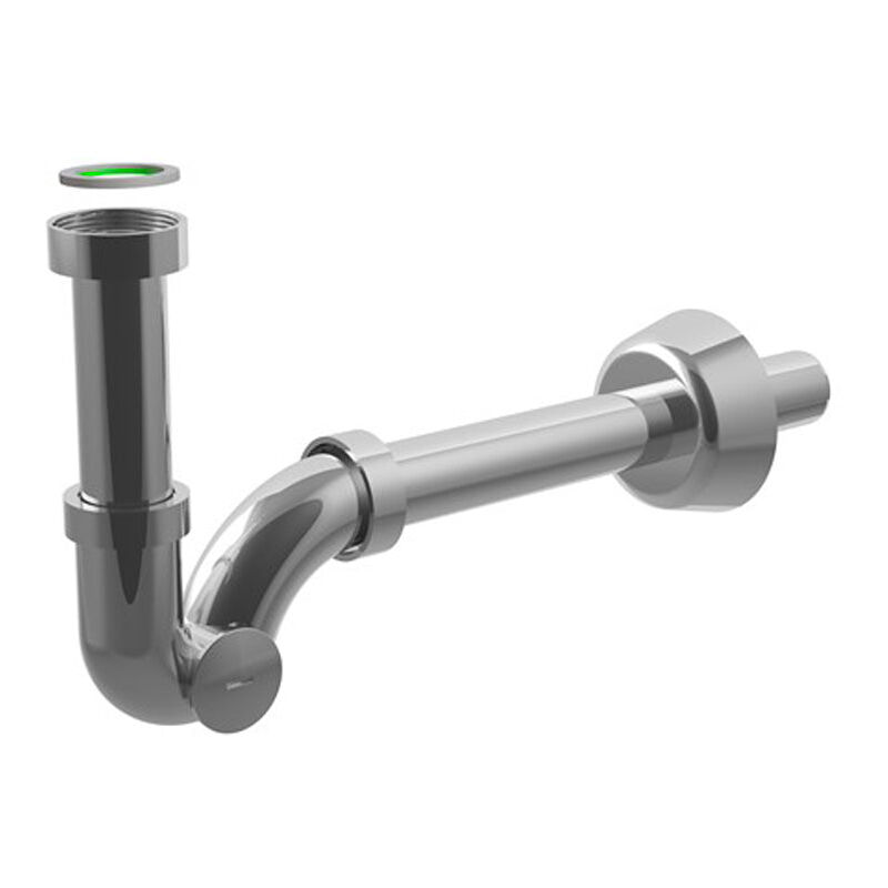 Siphon Chromé Inspectable "Esse" 1"1/4 - Ø 32 X 250