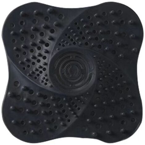 Siphon en silicone, noir, 1 pièce Crépine d'évier de cuisine Siphon anti-odeurs pour salle de bain Évier Siphon Tuyau d'égout