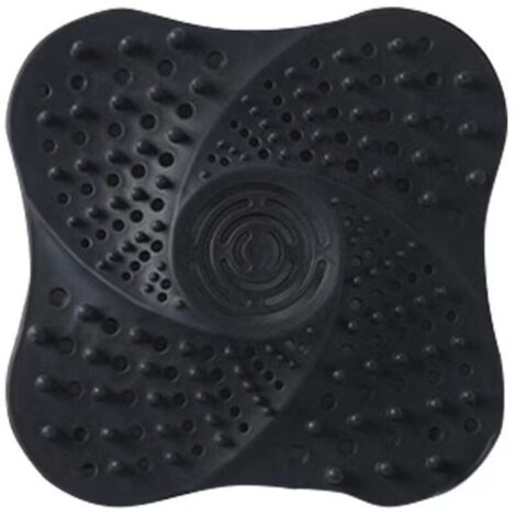 Siphon en silicone, noir, 1 pièce Crépine d'évier de cuisine Siphon anti-odeurs pour salle de bain Évier Siphon Tuyau d'égout