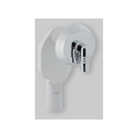 Siphon encastrable pour sortie lave-linge Ø 40 - Blanc