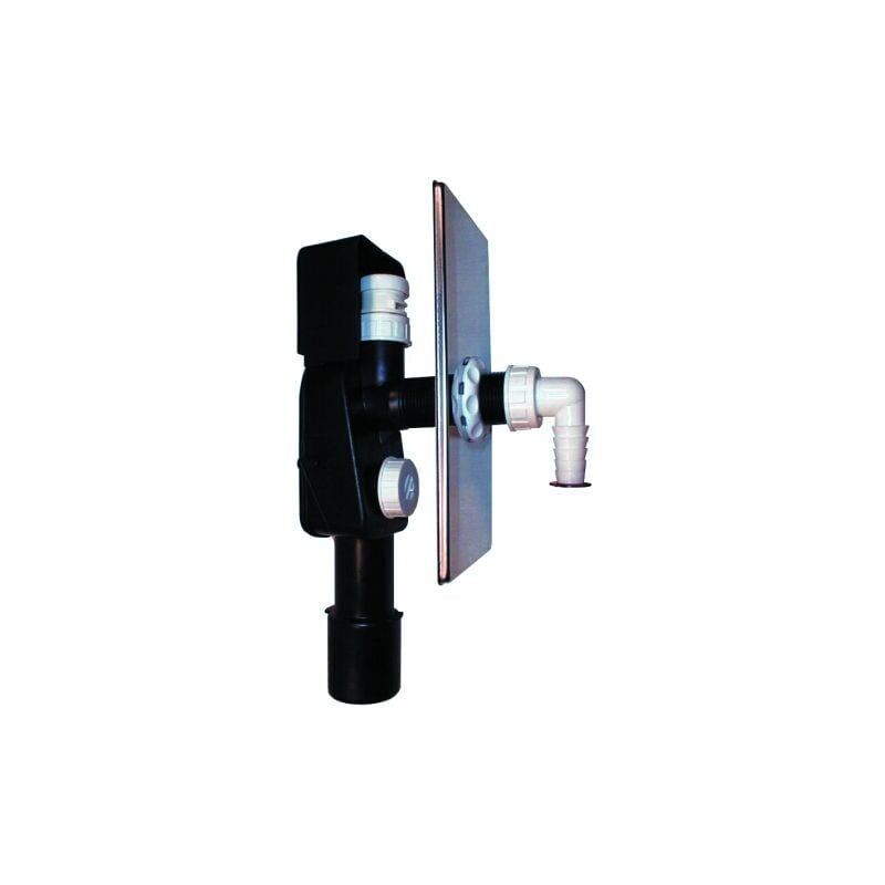 Ferrari Srl - Siphon encastré pour lave-linge DN40/50, aérateur HL902, 110x225mm