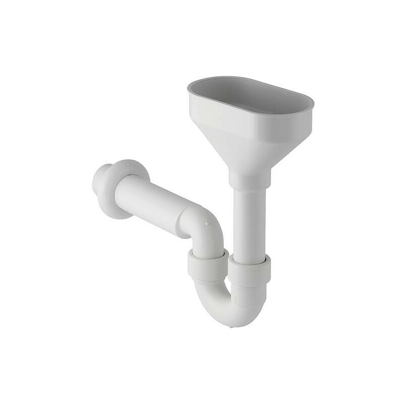 Geberit - Siphon entonnoir DN40 avec rosace murale