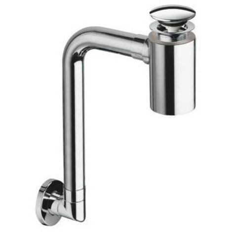 Siphon gain de place bonde up&down chromé pour lavabo - CRISTINA ONDYNA BUS33351