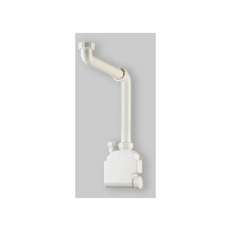 Siphon gain de place pour évier 1 voie "Squid" 1"1/4
