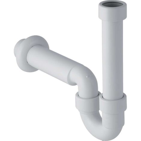 Siphon Geberit 1 1/2" DN50 avec rosace murale
