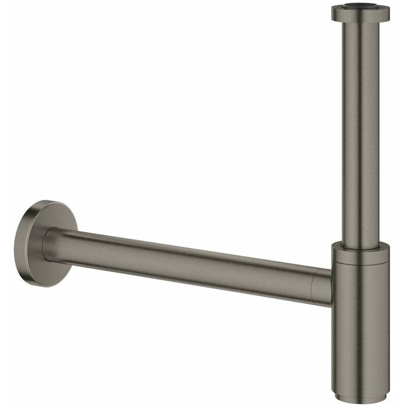 Grohe - Siphons - Siphon design, Hard Graphite brossé 28912AL0