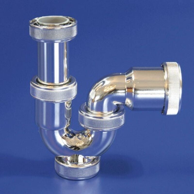 Siphon courbe métallique T-31 ME 1 1/2