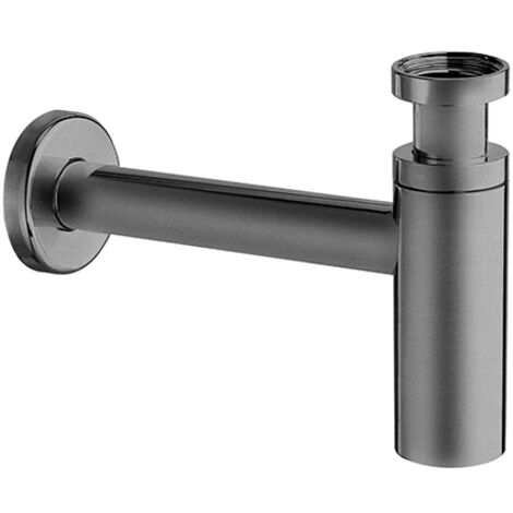 SIPHON LAVABO DROIT LUXE LAITON DESIGN 35 cm METAL BROSSE - CRISTINA ONDYNA MS3477
