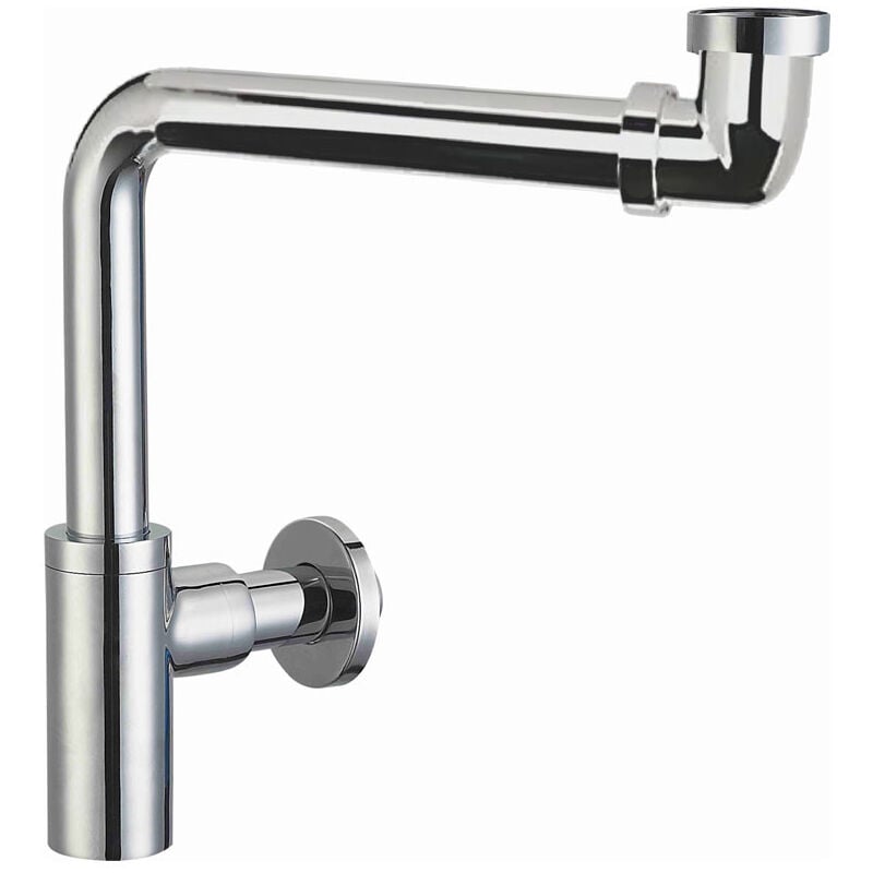 Siphon lavabo gain de place pmr