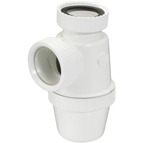 Siphon lavabo nicoll entrée verticale blanc 50mm étanche