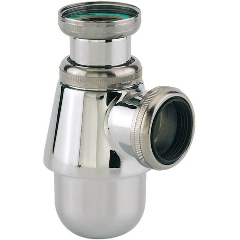 Siphon de lavabo chromé réglable - 1'1/4 - Ø 32 mm - Valentin