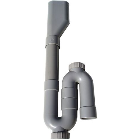 siphon machine à laver - double - diamètre 40 mm - sortie verticale - altech 0-69