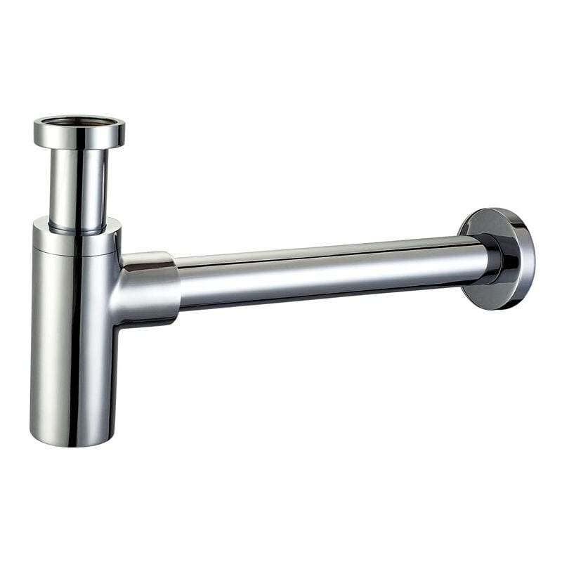 Siphon lavabo Totem version court Chrome