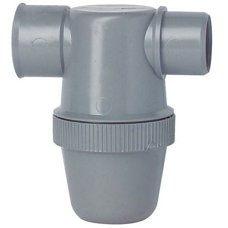 Siphon parcours Horizontal PVC 40 Nicoll -NF-