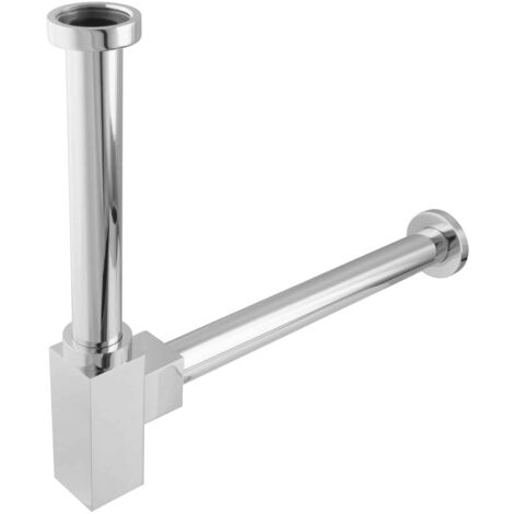 Siphon PaulGurkes avec système anti-odeur, design angulaire