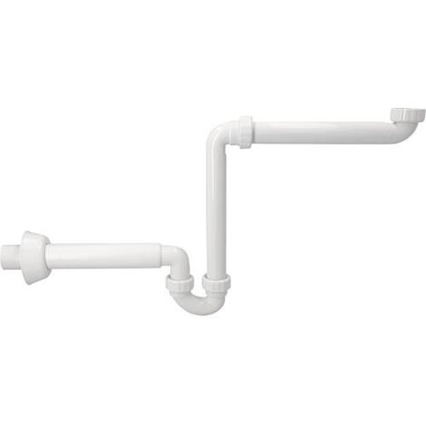 Siphon peu encombrant PP 1 1/4" x 40 mm