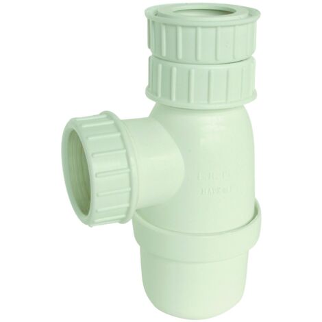 Siphon plastique grand culot Ø32 - 33/42