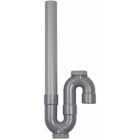 Siphon plastique m.a.l. sortie verticale, 40, Verticale