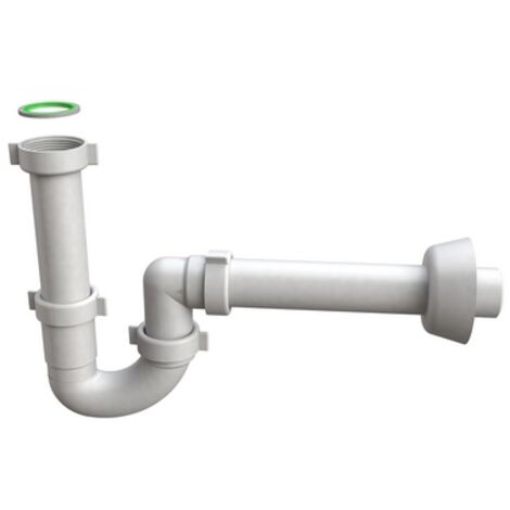 Siphon pour évier à tube 600x300x240
