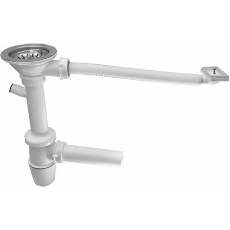 Siphon pour évier de cuisine EKINOX - 1 cuve