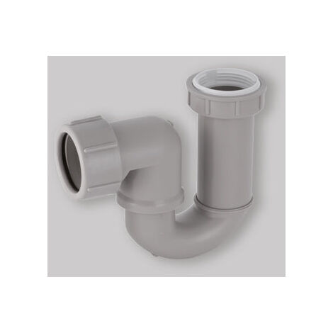 Siphon pour receveur de douche en PP 1"1/2-1"1/4 Sortie Ø 40