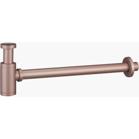 Siphon Rond Or rose  Finition en Or rose brossé [IMEX®]