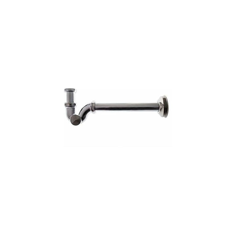 Siphon de drainage en laiton chromé 1.1 / 4 's pour lavabo de lavabo bidet