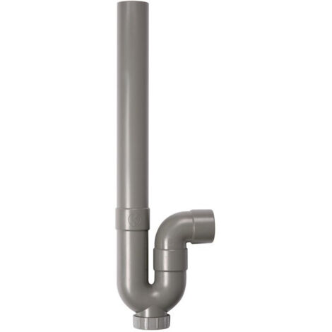 Siphon simple MAL sortie horizontale 40mm - Sferaco