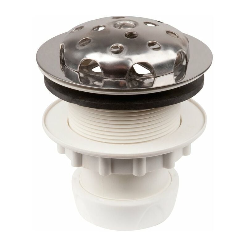 Delabie - Bonde à grille inox amovible