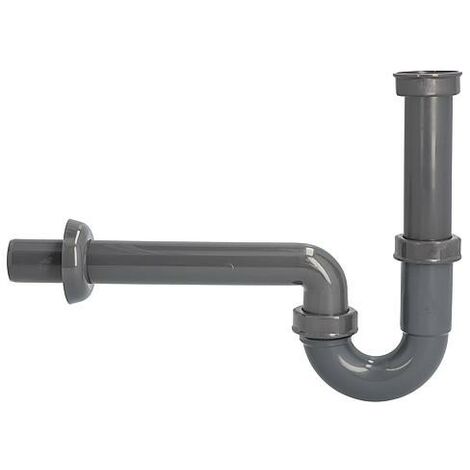 Siphon tubulaire DN32 11/4" x 32 mm en matière recyclée