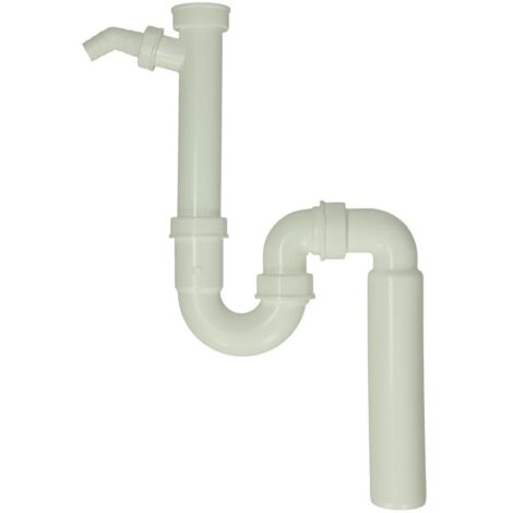 Siphon tubulaire DN50 avec 1 raccordement