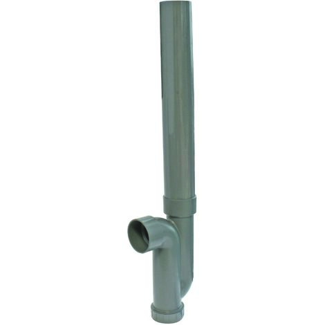 Ayor – Siphon d'évacuation machine à laver 40mm – Sortie horizontale – Matériau ABS recyclable – Pour évacuation efficace des eaux usées