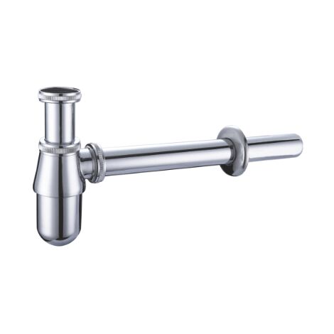 Siphon verchromtes Messing für Retro-Waschtische