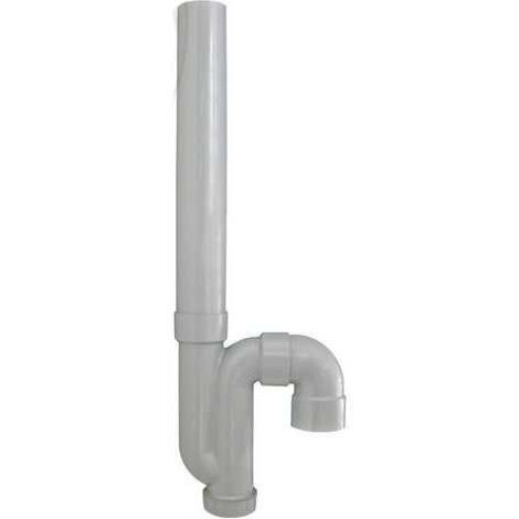 Siphon Vertical Ø40 Machine à Laver avec bouchon dégorgement - Somatherm