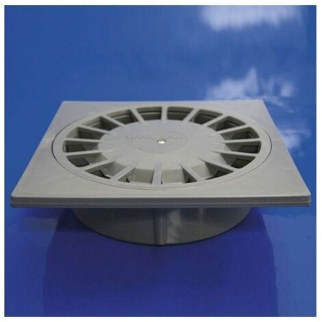 Siphon Vertical En Pvc T-88, 105 X 105 X 44 Mm / ø40 Mm