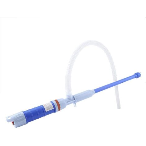 Siphonpumpe zum Transfer von Flüssigkeiten/Benzin Siphonpumpe zum Transfer von Flüssigkeiten Batteriebetriebene Wasser-/Flüssigkeits-Transferpumpe für Diesel-, Gas-, Öl-, Tank- und Lösungsmittel (blau
