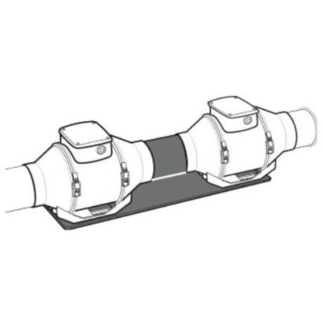 SIR coupling for mounting 2 Lineo fans in series