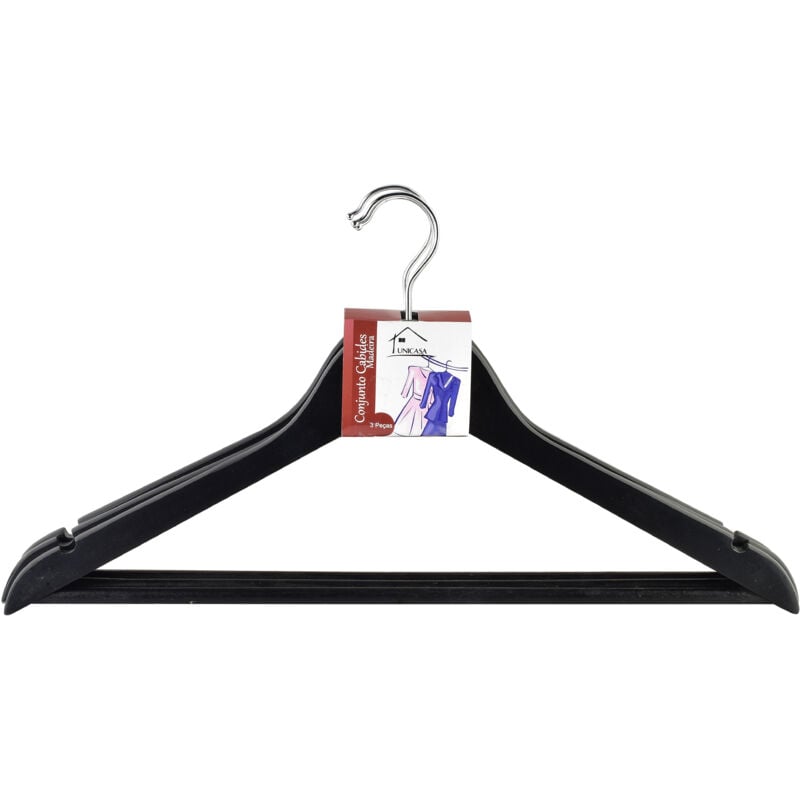 SIRA Lot de 3 cintres 44X23CM